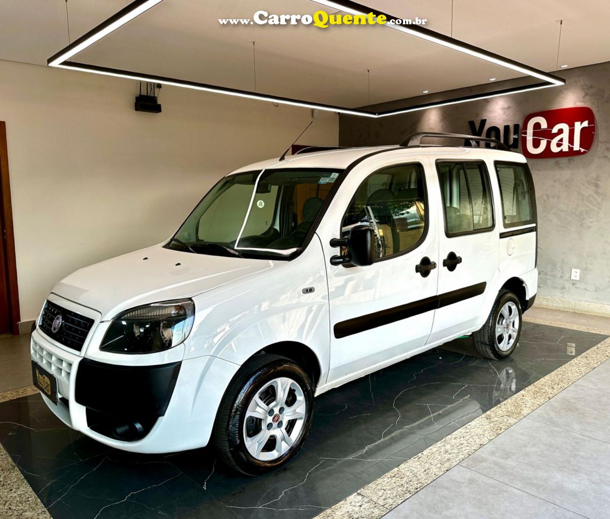 FIAT   DOBLO ESSENCE 1.8 FLEX 16V 5P   BRANCO 2021 1.8 FLEX - Loja