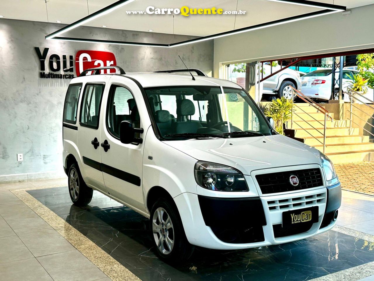 FIAT   DOBLO ESSENCE 1.8 FLEX 16V 5P   BRANCO 2021 1.8 FLEX - Loja