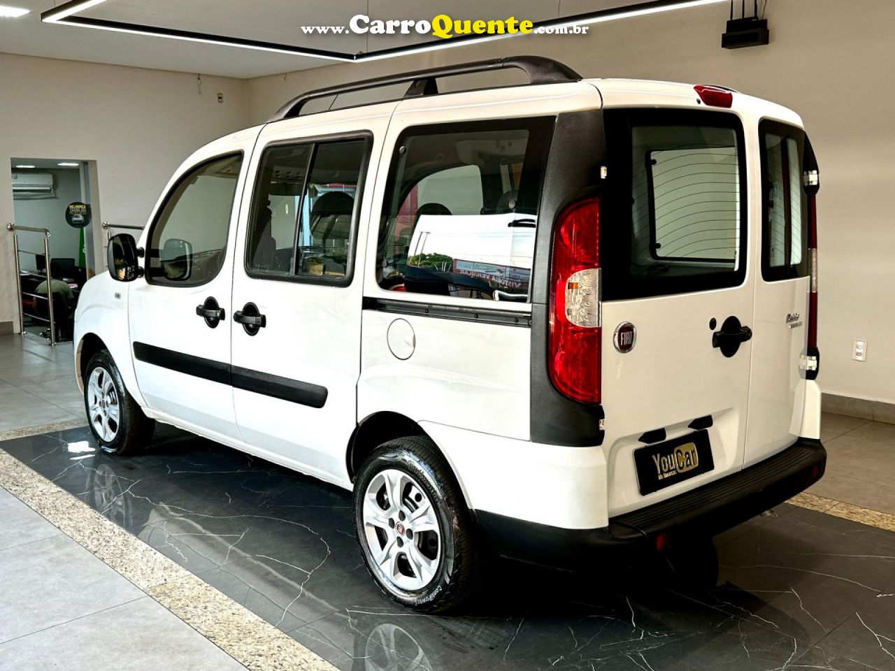 FIAT   DOBLO ESSENCE 1.8 FLEX 16V 5P   BRANCO 2021 1.8 FLEX - Loja