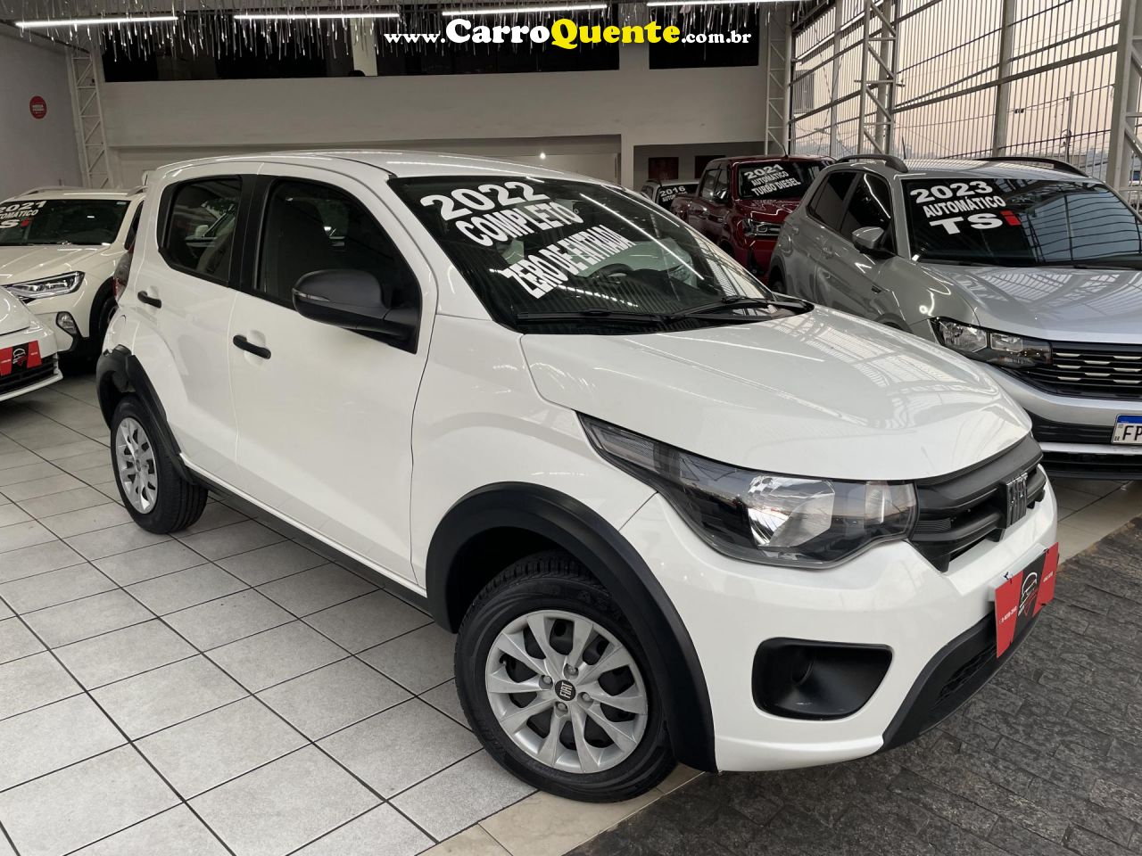 FIAT   MOBI LIKE 1.0 FIRE FLEX 5P.   BRANCO 2022 1.0 FLEX - Loja