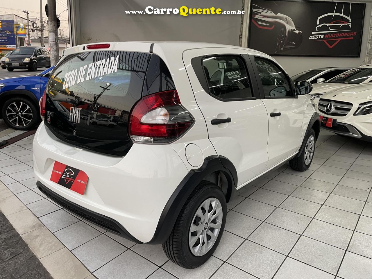 FIAT   MOBI LIKE 1.0 FIRE FLEX 5P.   BRANCO 2022 1.0 FLEX - Loja