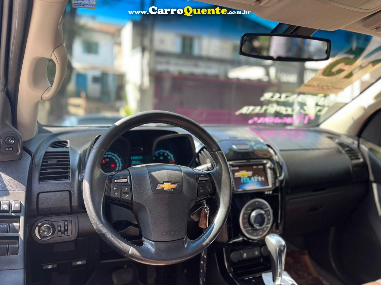 CHEVROLET   TRAILBLAZER LTZ 3.6 V6  AUT.   PRATA 2015 3.6 GASOLINA - Loja