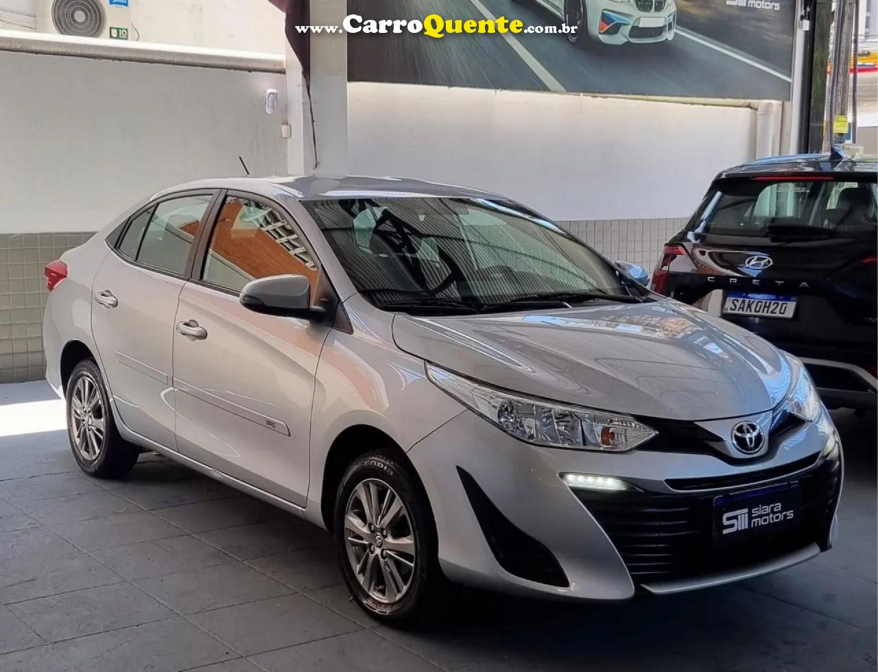 TOYOTA   YARIS XL PLUS CON. SED. 1.5 FLEX 16V AUT   PRATA 2021 1.5 FLEX - Loja