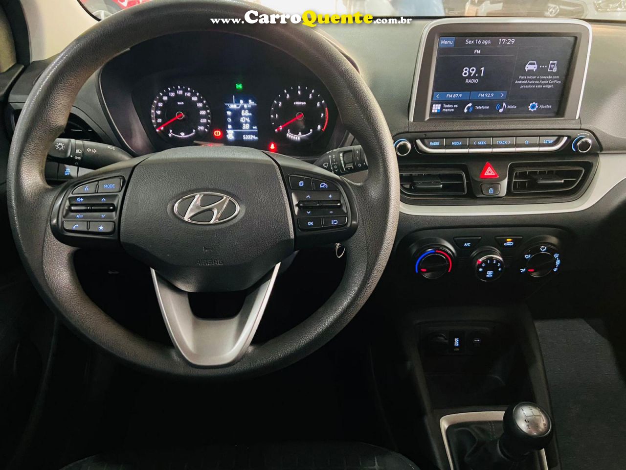 HYUNDAI   HB20 COMFORT 1.0 FLEX 12V MEC.   PRATA 2023 1.0 FLEX - Loja