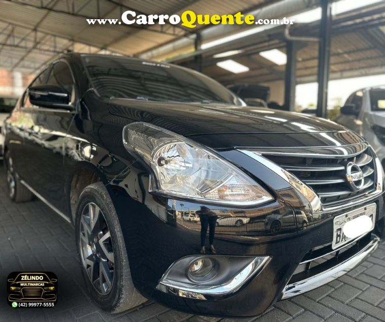 Nissan VERSA 1.6 16V FLEX SL 4P MANUAL - Loja