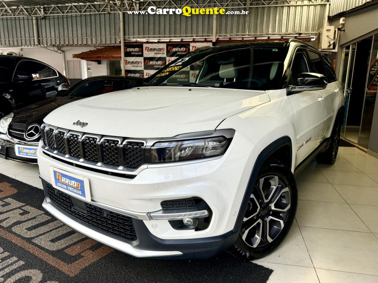 JEEP   COMMANDER LIMITED T270 1.3 TB FLEX AUT.   BRANCO 2022 1.3 FLEX - Loja