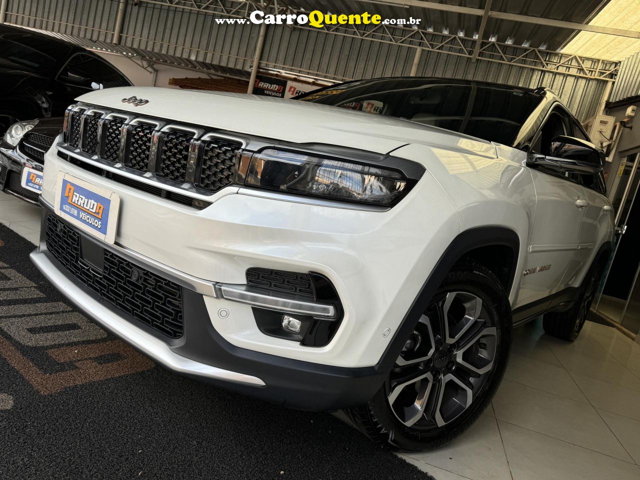 JEEP   COMMANDER LIMITED T270 1.3 TB FLEX AUT.   BRANCO 2022 1.3 FLEX - Loja