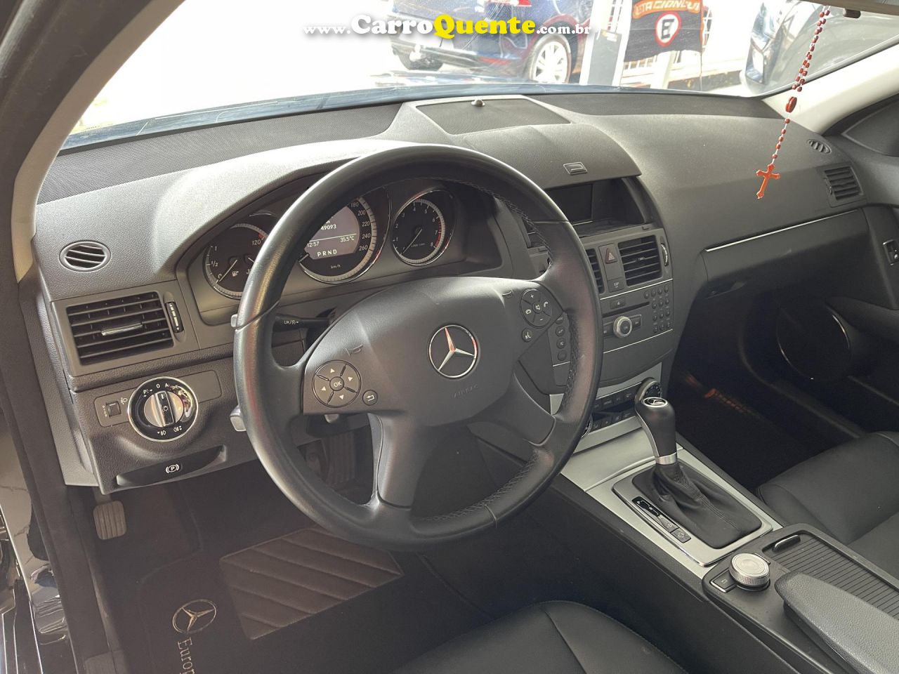 MERCEDES-BENZ   C-200 KOMPRESSOR AVANT.1.8 16V AUT   PRETO 2010 1.8 GASOLINA - Loja