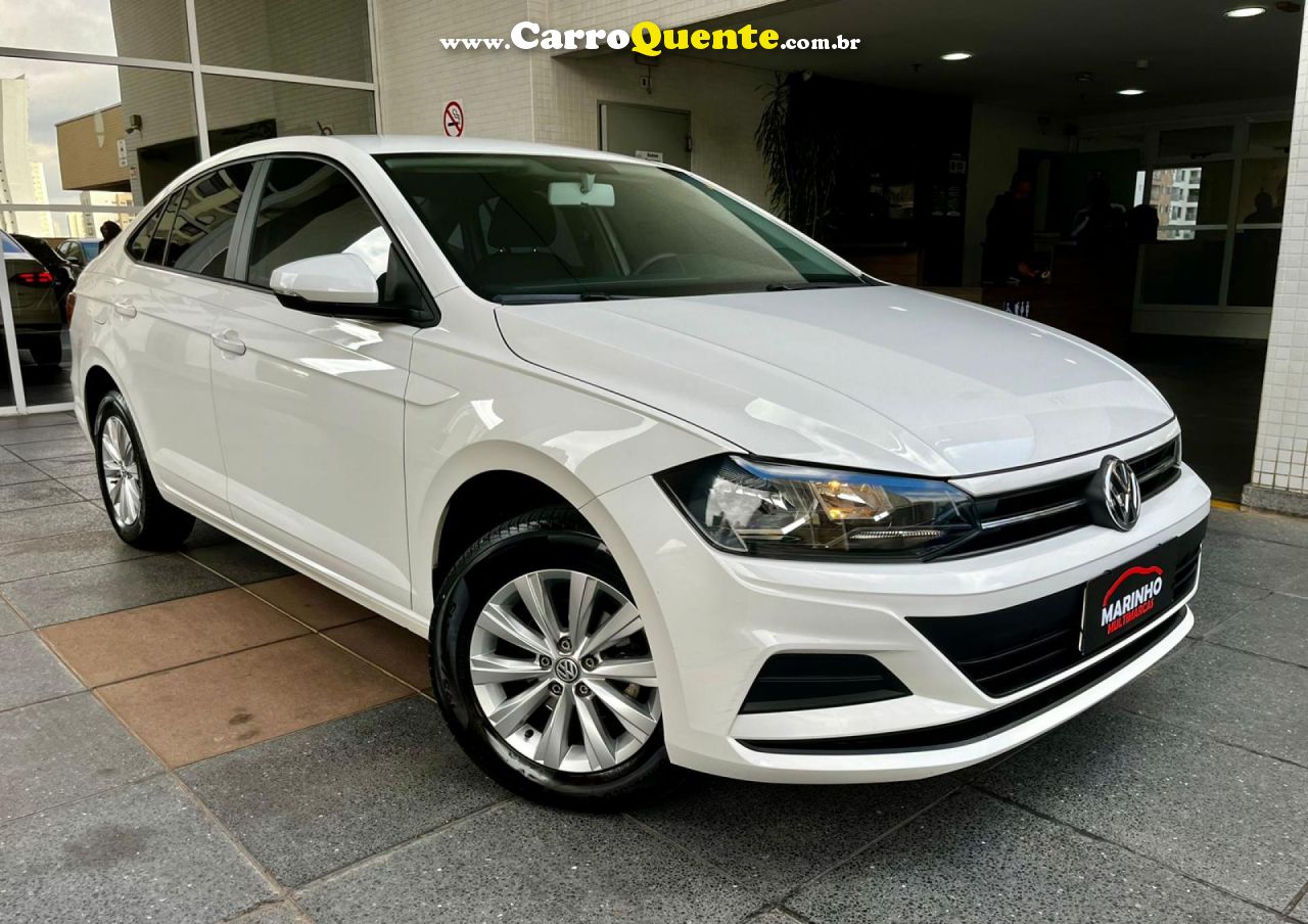 VOLKSWAGEN   VIRTUS 1.6 MSI FLEX UNICO DONO COMPLETO MULTIMIDIA VW RODAS TRIO SENSOR OTIMO ESTADO   BRANCO 2020 1.6 FLEX - Loja