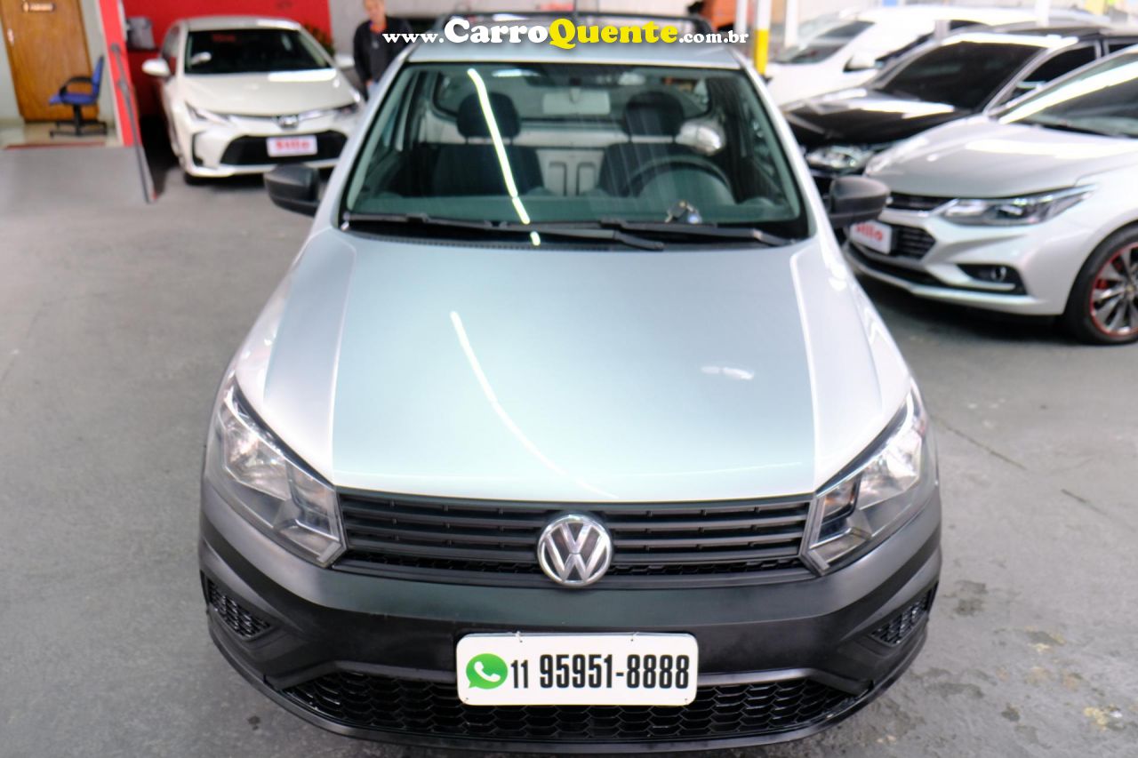 VOLKSWAGEN   SAVEIRO ROBUST 1.6 TOTAL FLEX 8V   PRATA 2017 1.6 FLEX - Loja