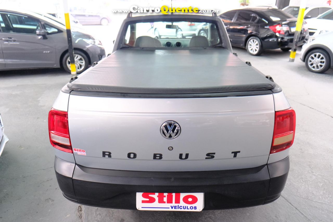 VOLKSWAGEN   SAVEIRO ROBUST 1.6 TOTAL FLEX 8V   PRATA 2017 1.6 FLEX - Loja