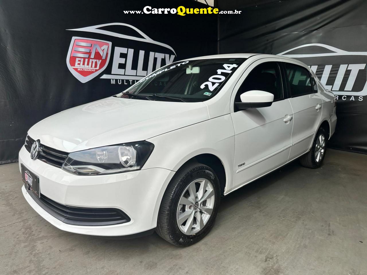 VOLKSWAGEN   VOYAGE 1.01.0 CITY MI TOTAL FLEX 8V 4P   BRANCO 2014 1.0 FLEX - Loja