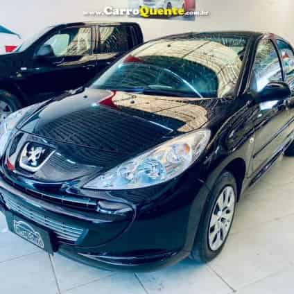 PEUGEOT   207 XR 1.4 FLEX 8V 5P   PRETO 2013 1.4 FLEX