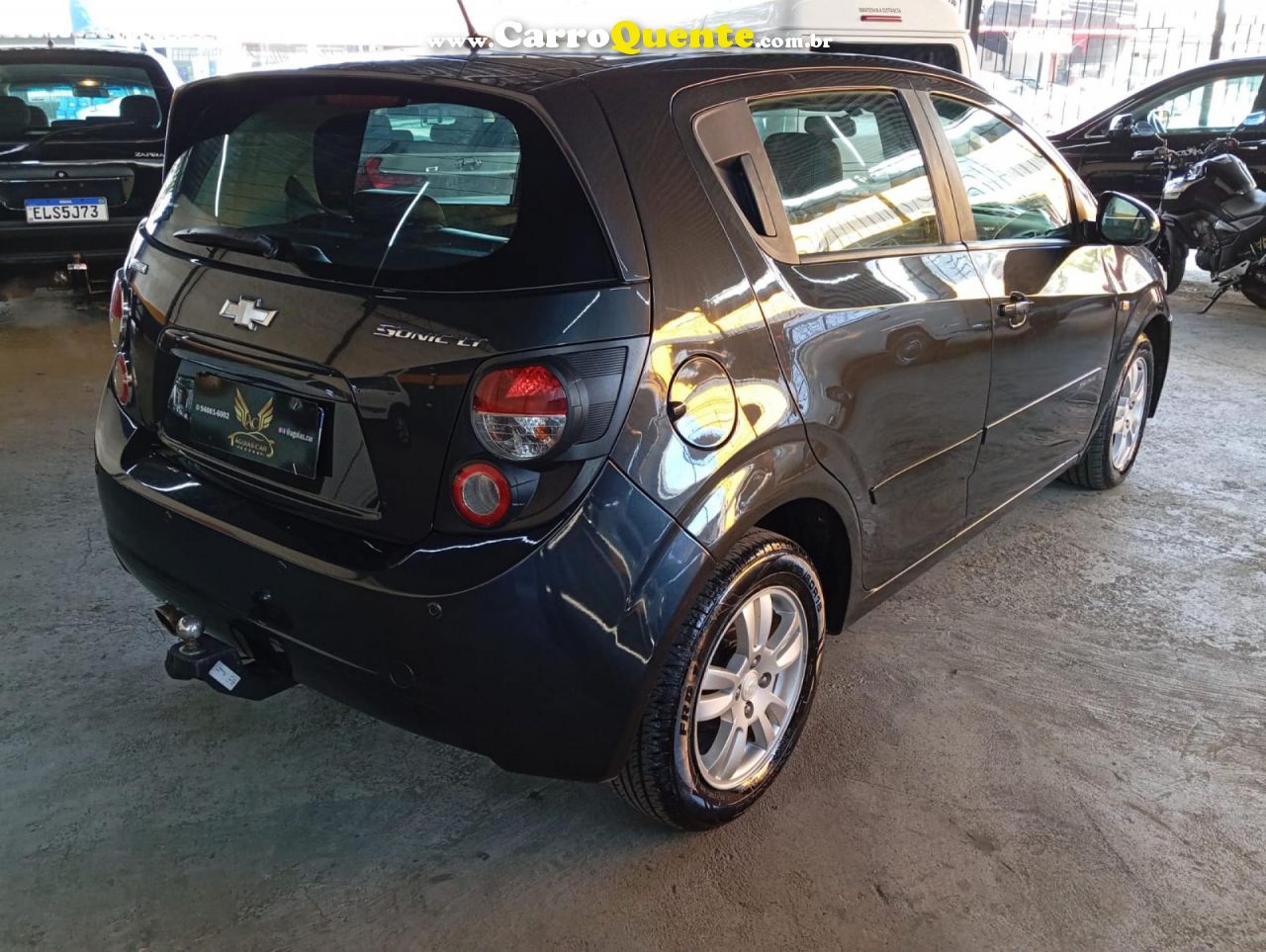 CHEVROLET   SONIC HB LT 1.6 16V FLEXPOWER 5P MEC.   CINZA 2014 1.6 FLEX - Loja