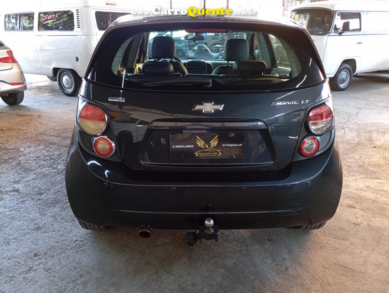 CHEVROLET   SONIC HB LT 1.6 16V FLEXPOWER 5P MEC.   CINZA 2014 1.6 FLEX - Loja