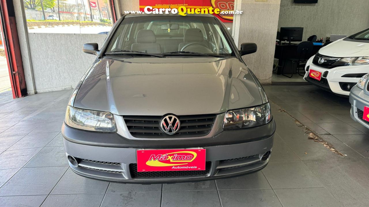 VOLKSWAGEN   GOL 1.6 MI POWER TOTAL FLEX 8V 4P   CINZA 2005 1.6 FLEX - Loja