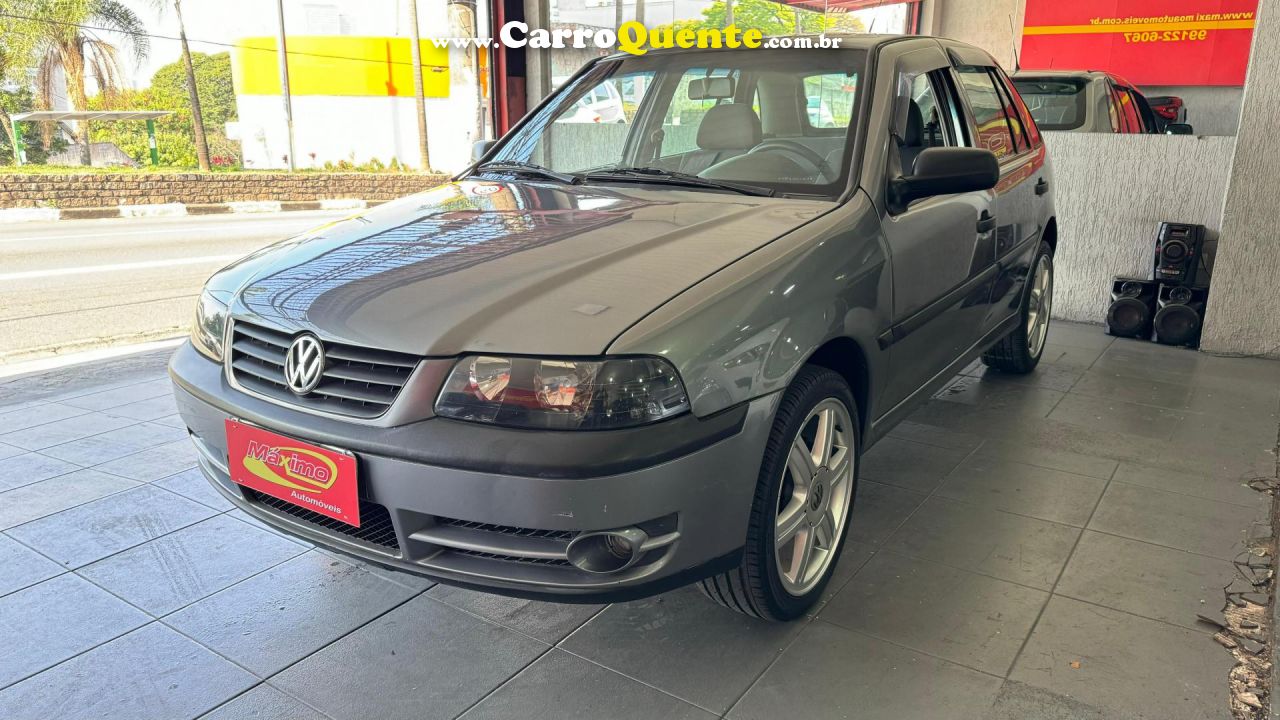 VOLKSWAGEN   GOL 1.6 MI POWER TOTAL FLEX 8V 4P   CINZA 2005 1.6 FLEX - Loja