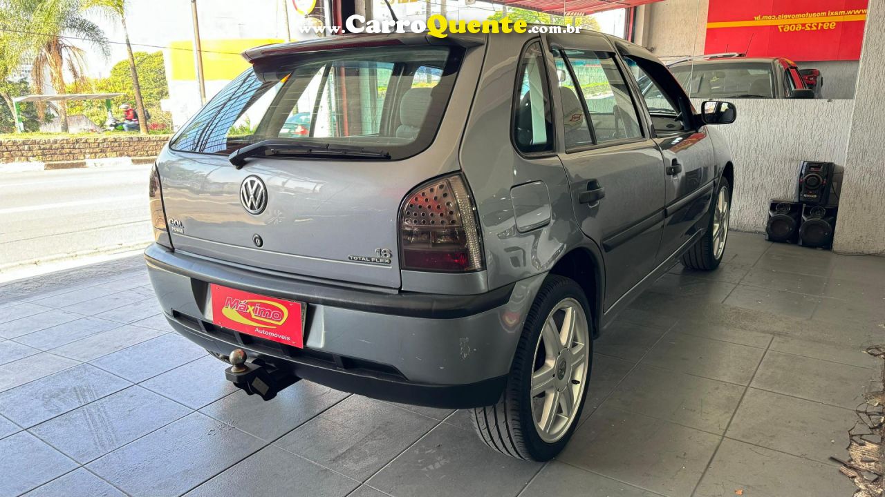 VOLKSWAGEN   GOL 1.6 MI POWER TOTAL FLEX 8V 4P   CINZA 2005 1.6 FLEX - Loja