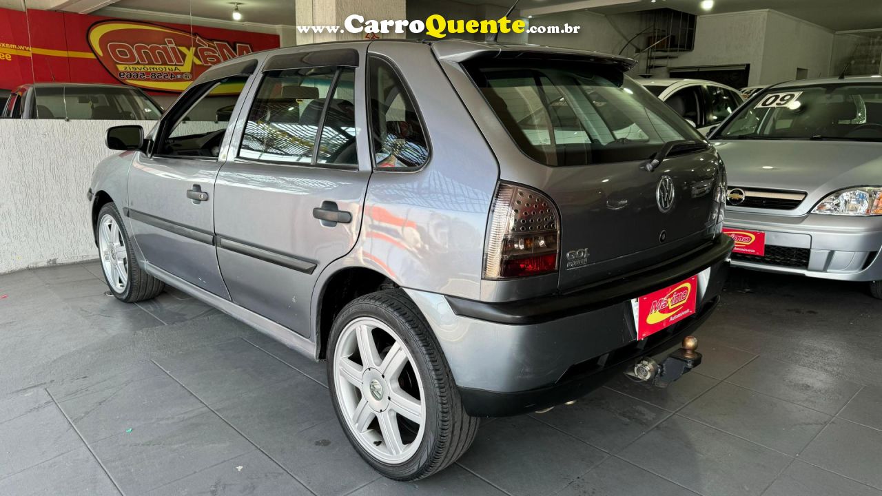 VOLKSWAGEN   GOL 1.6 MI POWER TOTAL FLEX 8V 4P   CINZA 2005 1.6 FLEX - Loja