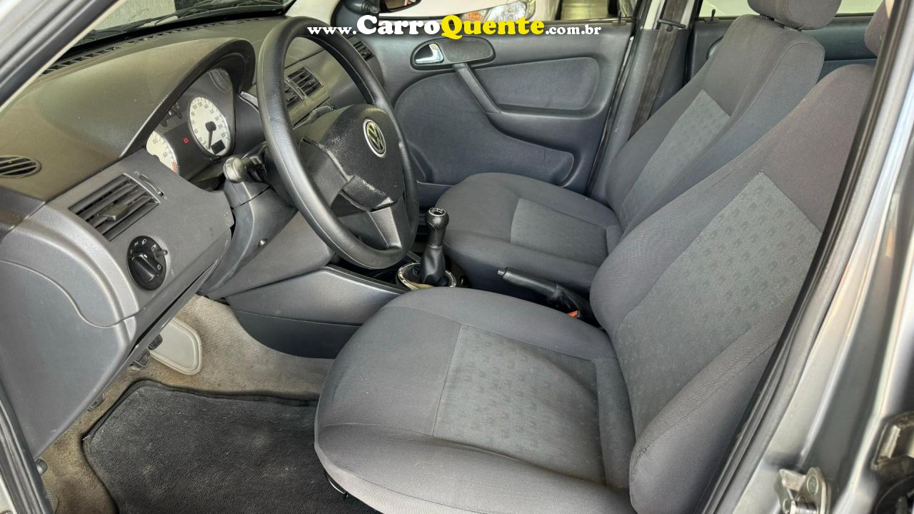 VOLKSWAGEN   GOL 1.6 MI POWER TOTAL FLEX 8V 4P   CINZA 2005 1.6 FLEX - Loja