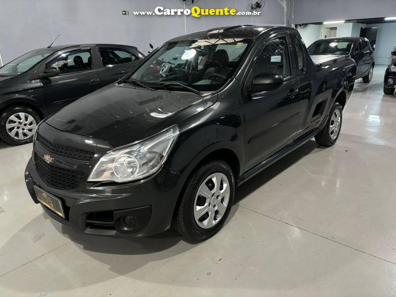 CHEVROLET   MONTANA LS 1.4 ECONOFLEX 8V 2P   CINZA 2017 1.4 FLEX - Loja