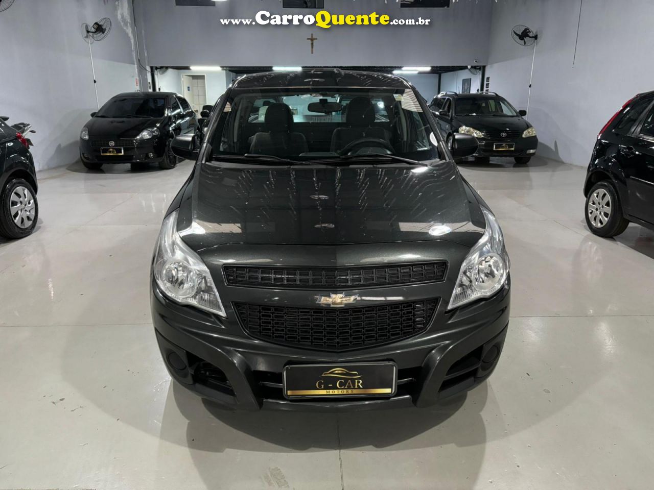 CHEVROLET   MONTANA LS 1.4 ECONOFLEX 8V 2P   CINZA 2017 1.4 FLEX - Loja