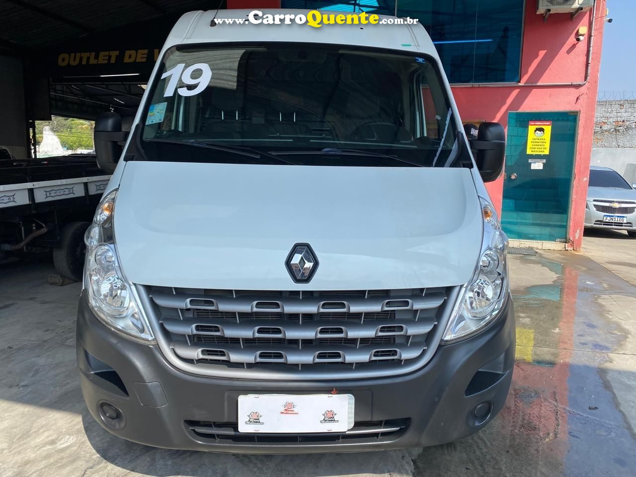 RENAULT MASTER 2.3 DCI EXTRA FURGAO L3H2 2019 COMPLETA - Loja