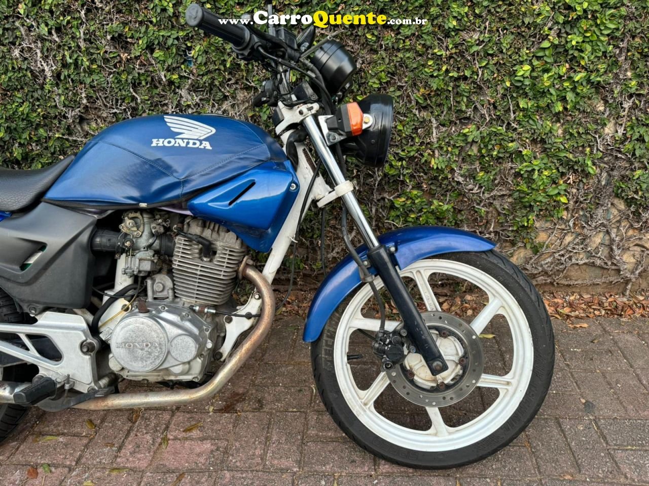 HONDA   CBX 200 STRADA   AZUL 1997 200 GASOLINA - Loja