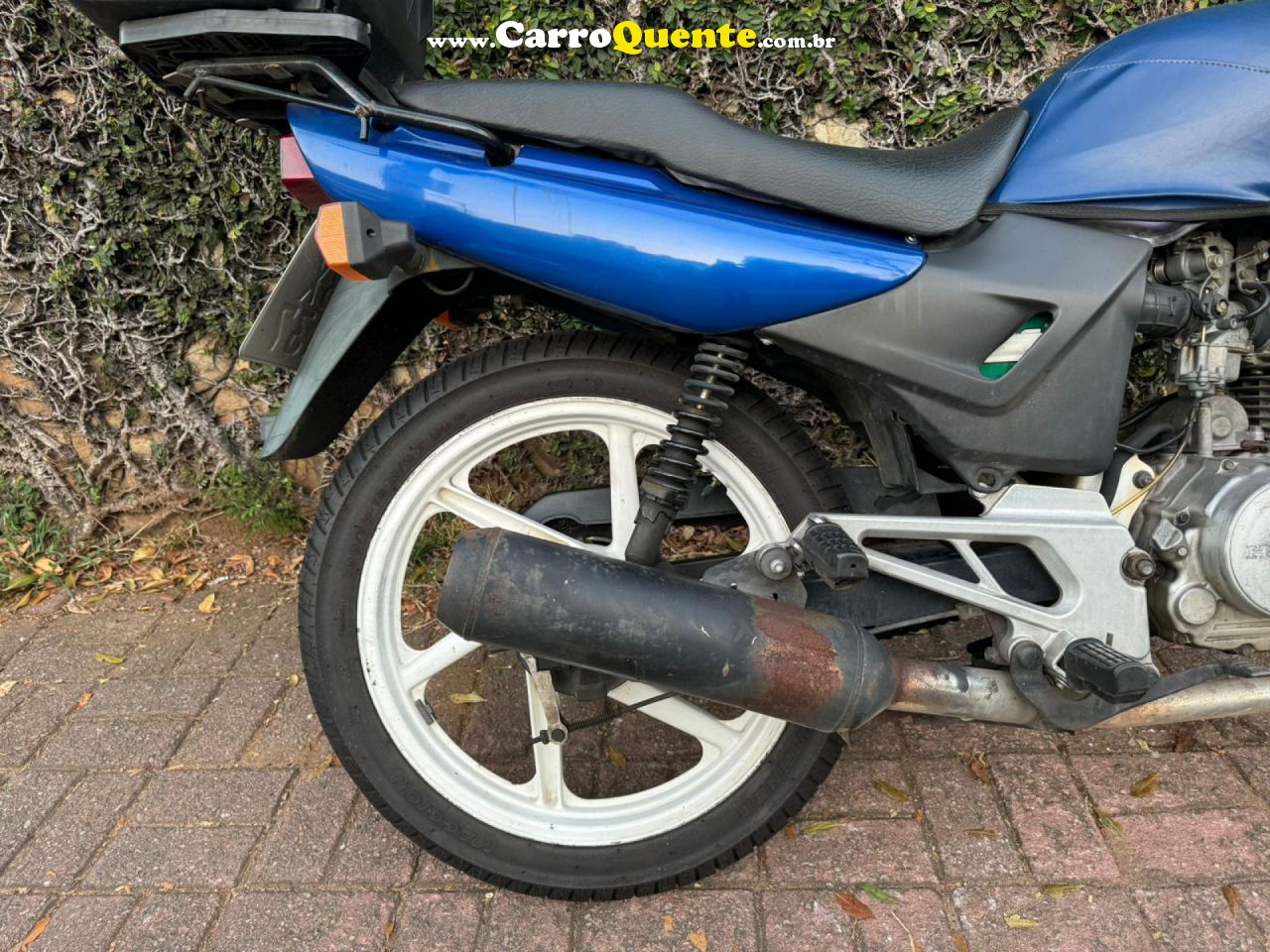 HONDA   CBX 200 STRADA   AZUL 1997 200 GASOLINA - Loja