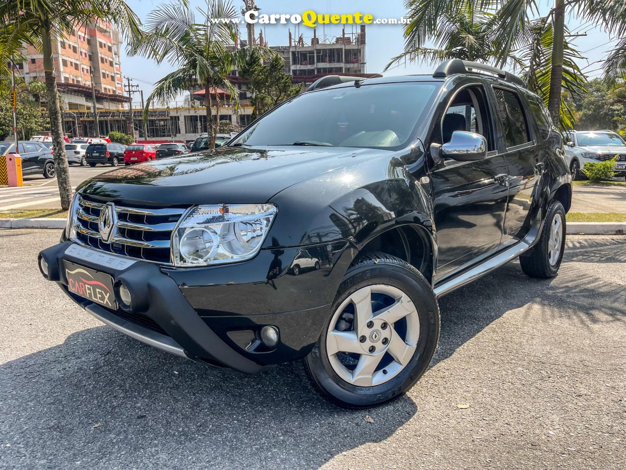 RENAULT   DUSTER DYNAMIQUE 1.6 FLEX 16V MEC.   PRETO 2012 1.6 FLEX - Loja