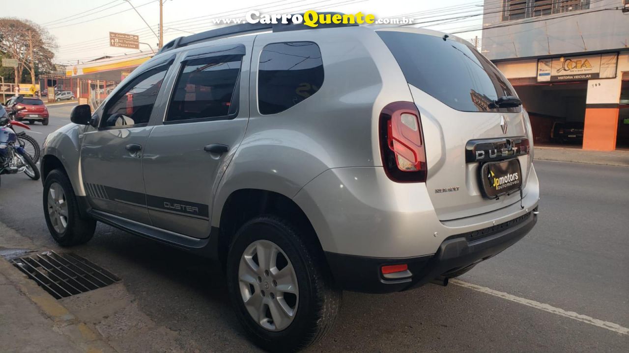 RENAULT   DUSTER EXPRESSION 1.6 HI-FLEX 16V MEC.   PRATA 2016 1.6 FLEX - Loja