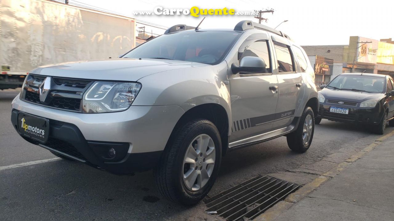 RENAULT   DUSTER EXPRESSION 1.6 HI-FLEX 16V MEC.   PRATA 2016 1.6 FLEX - Loja