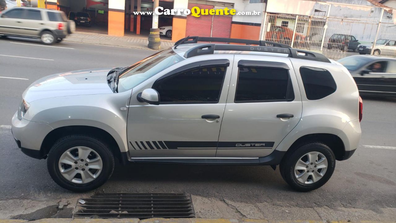 RENAULT   DUSTER EXPRESSION 1.6 HI-FLEX 16V MEC.   PRATA 2016 1.6 FLEX - Loja