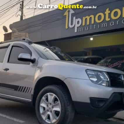 RENAULT   DUSTER EXPRESSION 1.6 HI-FLEX 16V MEC.   PRATA 2016 1.6 FLEX