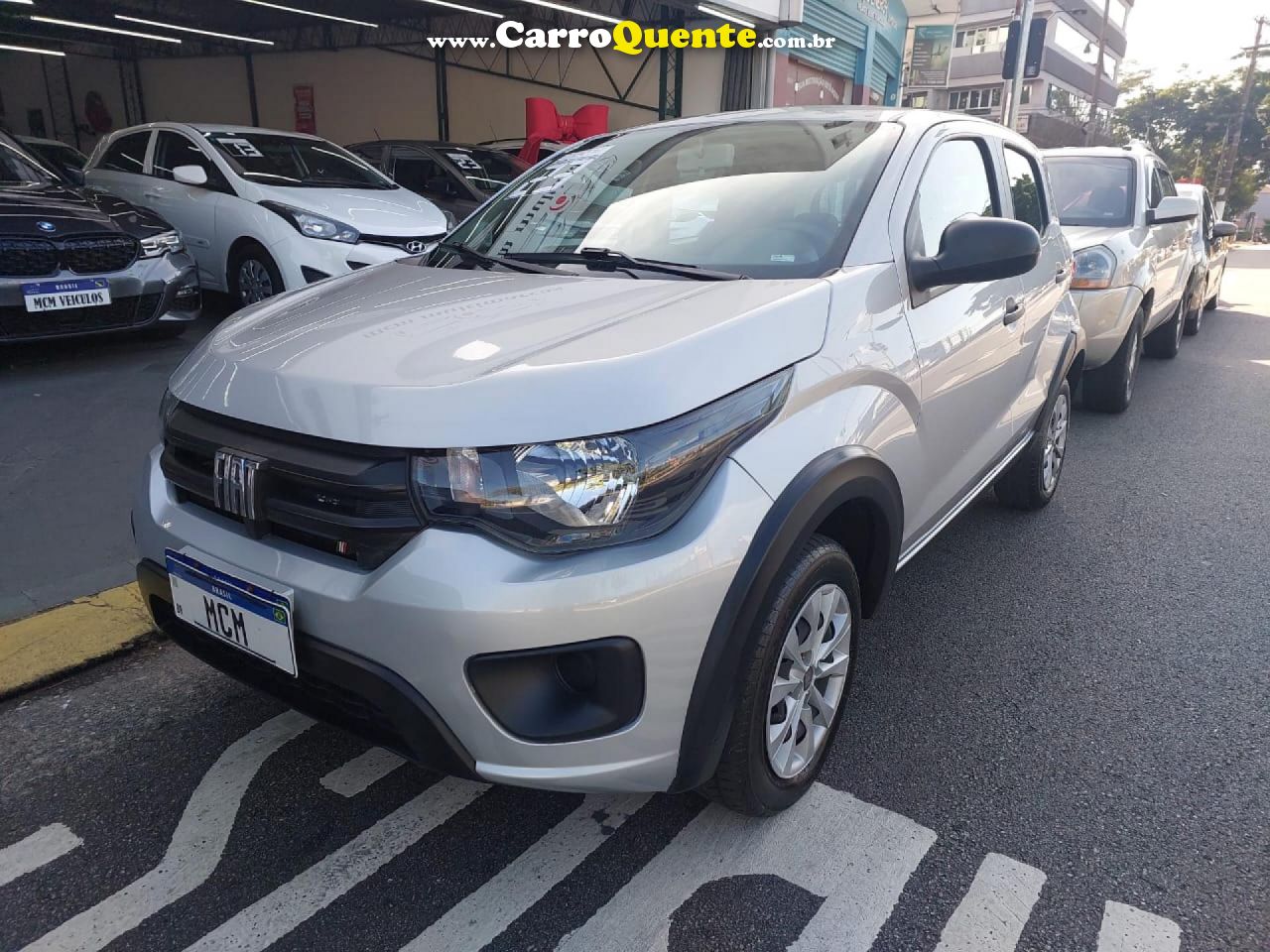 FIAT   MOBI LIKE 1.0 FIRE FLEX 5P.   CINZA 2023 1.0 FLEX - Loja