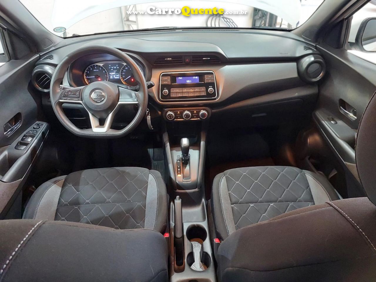 NISSAN   KICKS S DIRECT 1.6 16V FLEX 5P AUT.   BRANCO 2019 1.6 FLEX - Loja