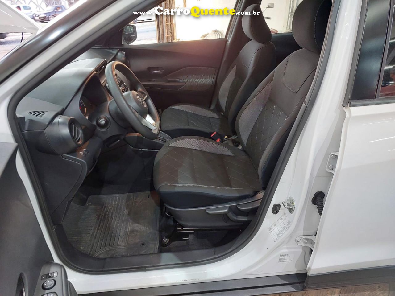 NISSAN   KICKS S DIRECT 1.6 16V FLEX 5P AUT.   BRANCO 2019 1.6 FLEX - Loja