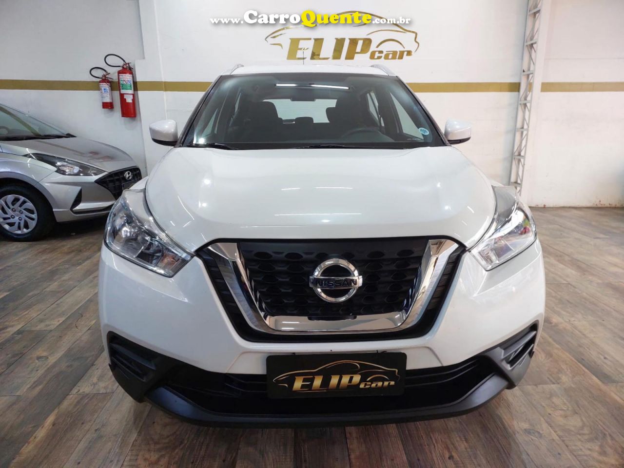 NISSAN   KICKS S DIRECT 1.6 16V FLEX 5P AUT.   BRANCO 2019 1.6 FLEX - Loja