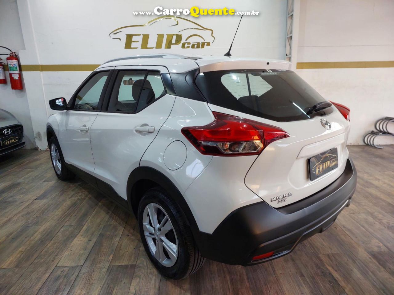 NISSAN   KICKS S DIRECT 1.6 16V FLEX 5P AUT.   BRANCO 2019 1.6 FLEX - Loja