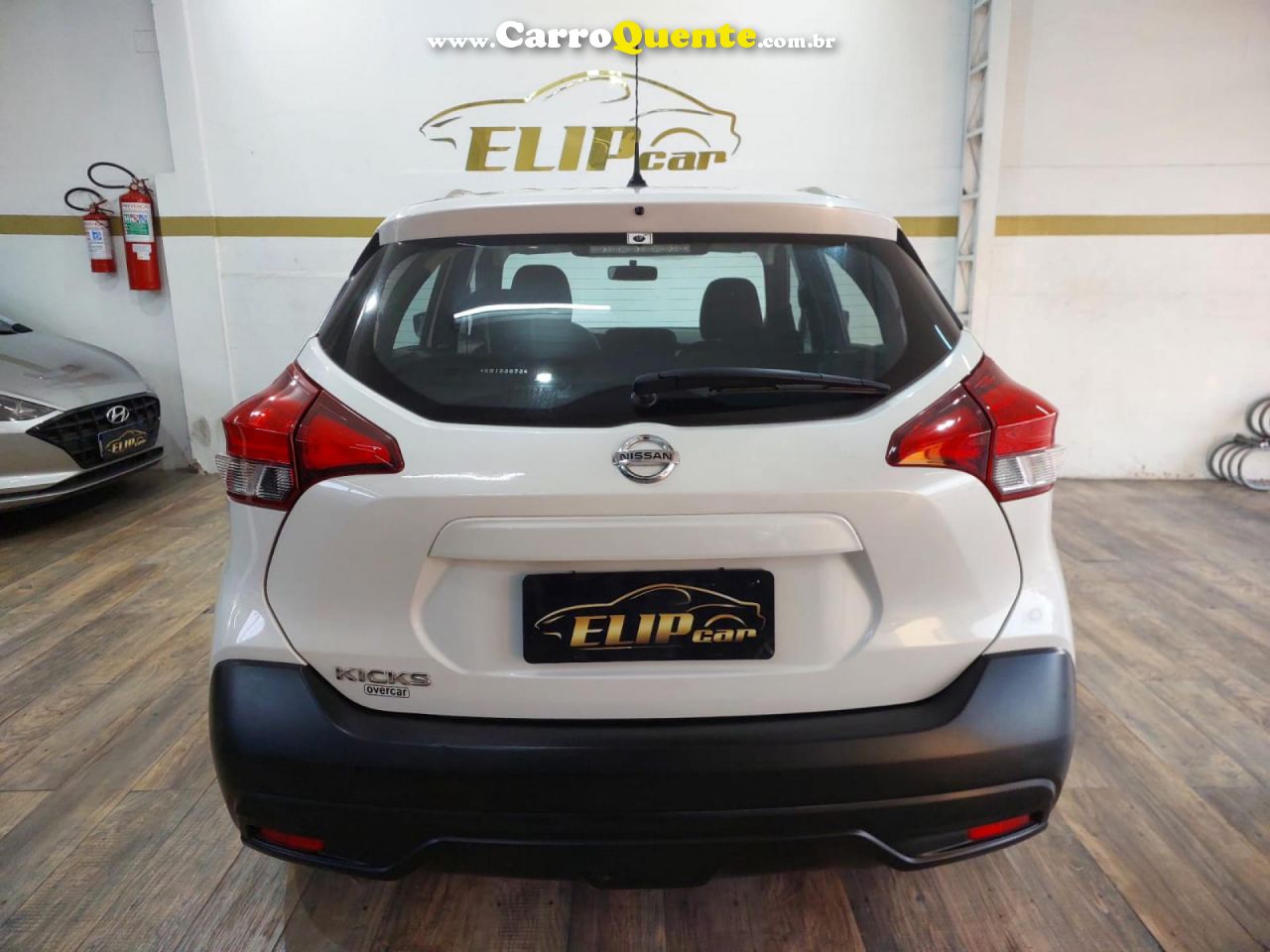 NISSAN   KICKS S DIRECT 1.6 16V FLEX 5P AUT.   BRANCO 2019 1.6 FLEX - Loja