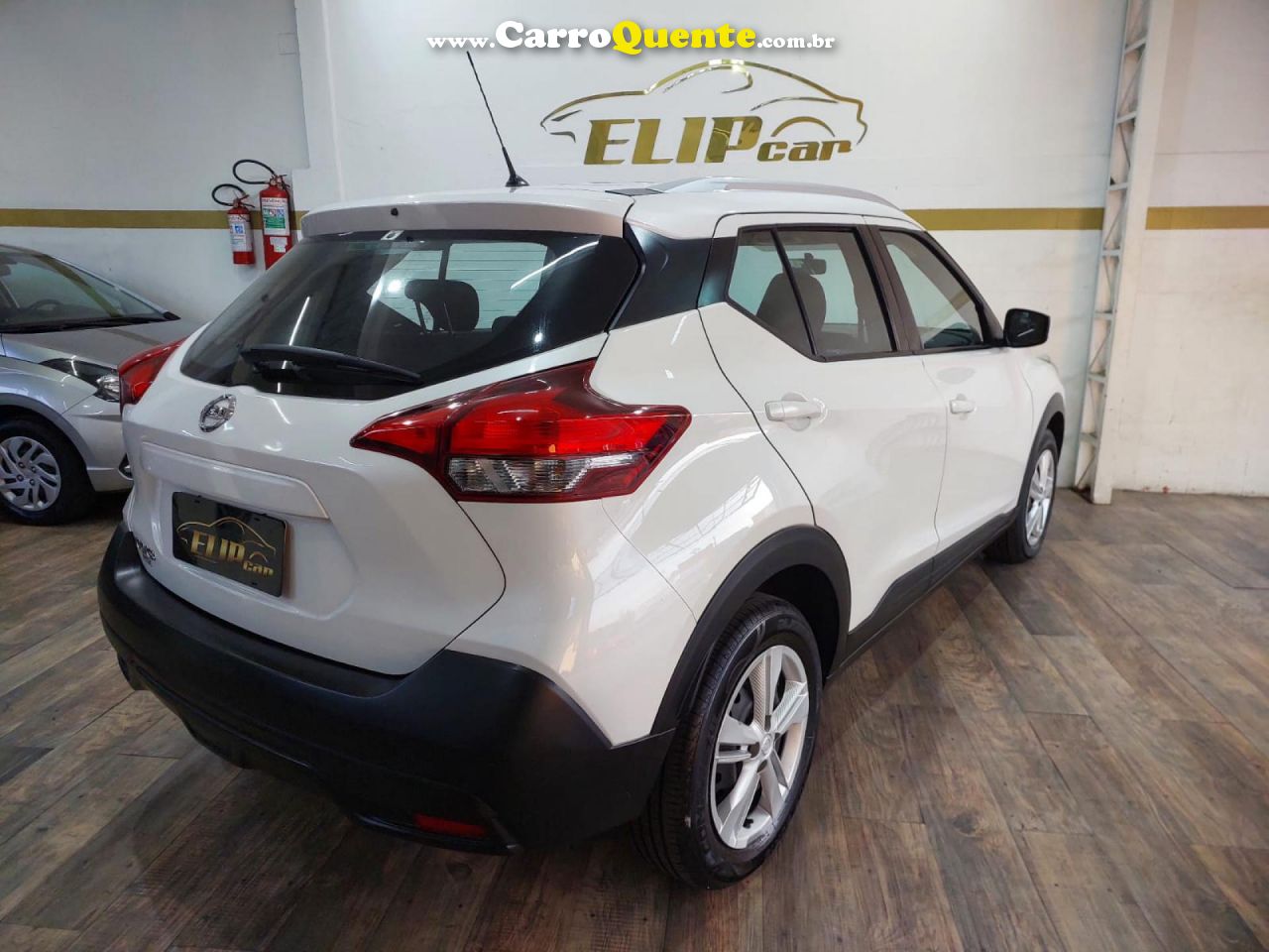 NISSAN   KICKS S DIRECT 1.6 16V FLEX 5P AUT.   BRANCO 2019 1.6 FLEX - Loja