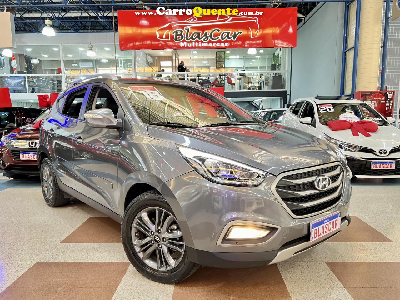 HYUNDAI   IX35 GL 2.0 16V 2WD FLEX AUT.   CINZA 2018 2.0 FLEX - Loja