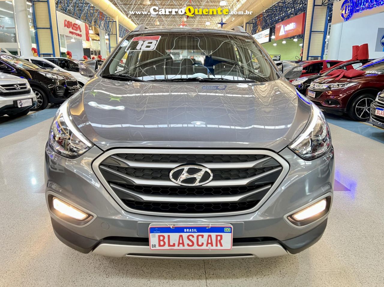 HYUNDAI   IX35 GL 2.0 16V 2WD FLEX AUT.   CINZA 2018 2.0 FLEX - Loja