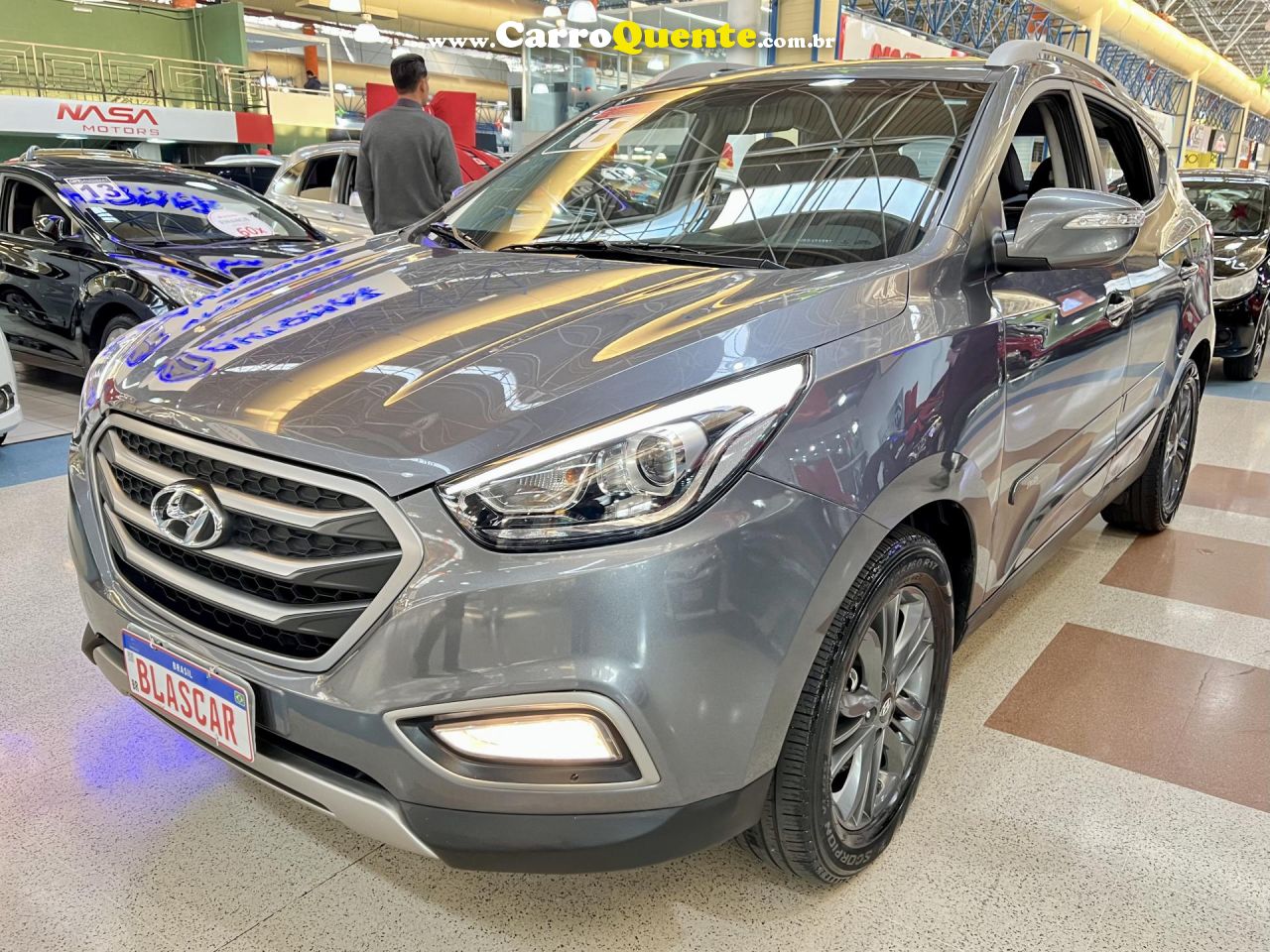 HYUNDAI   IX35 GL 2.0 16V 2WD FLEX AUT.   CINZA 2018 2.0 FLEX - Loja