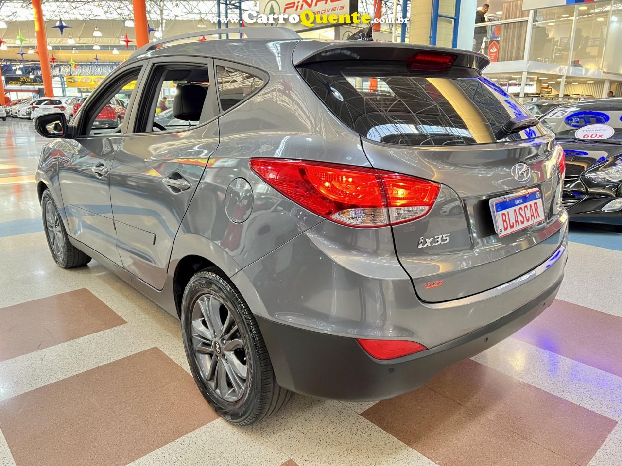 HYUNDAI   IX35 GL 2.0 16V 2WD FLEX AUT.   CINZA 2018 2.0 FLEX - Loja