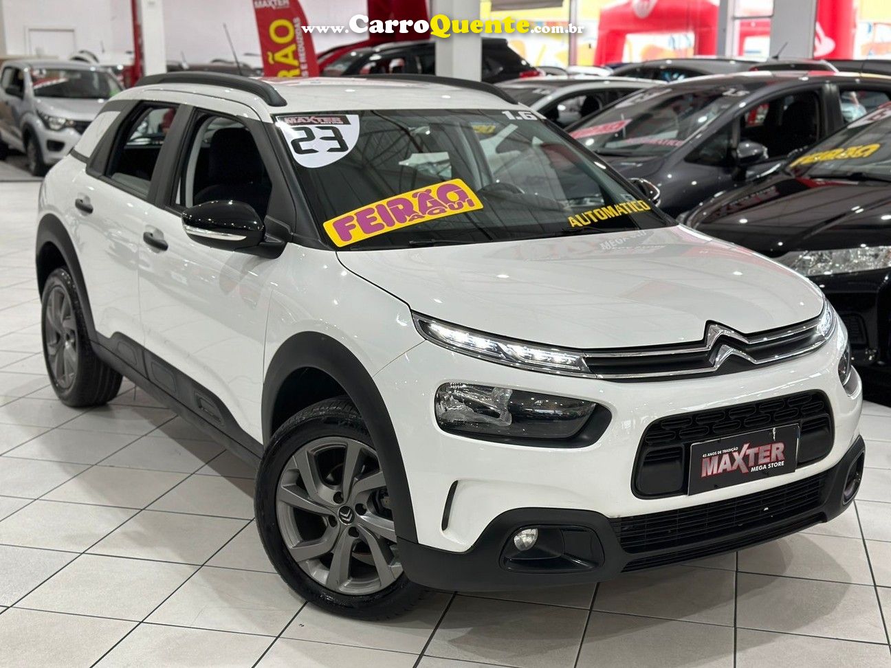 CITROEN C4 CACTUS 1.6 VTI 120 FEEL BUSINESS EAT6 - Loja