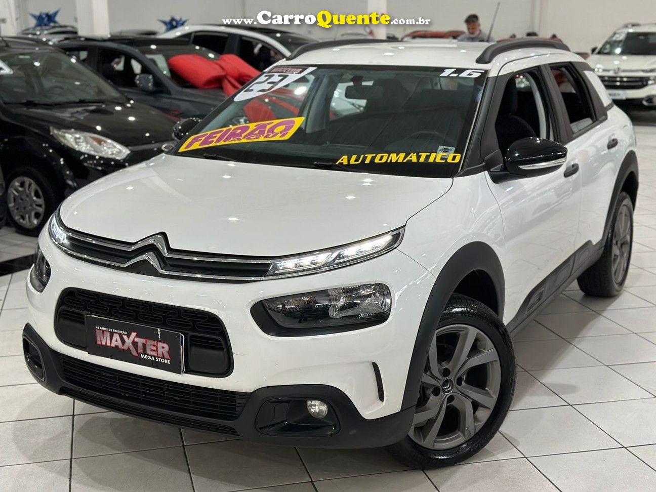 CITROEN C4 CACTUS 1.6 VTI 120 FEEL BUSINESS EAT6 - Loja