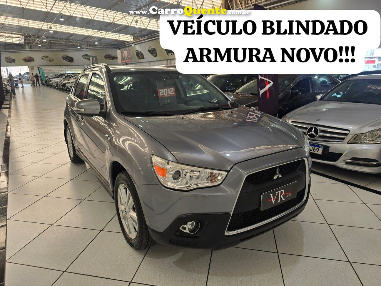 MITSUBISHI ASX 2.0 4X4 16V  89.000KM BLINDADO!! - Loja