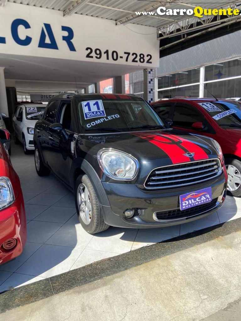 MINI   COOPER 1.6 AUT.   PRETO 2011 1.6 GASOLINA - Loja