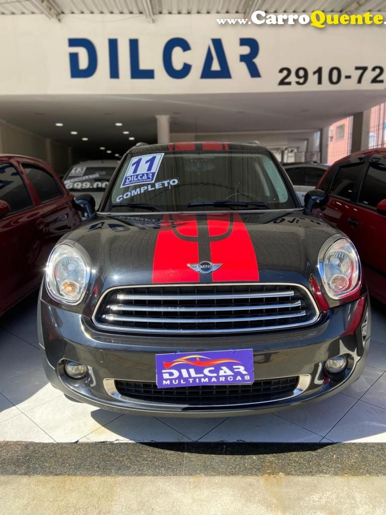 MINI   COOPER 1.6 AUT.   PRETO 2011 1.6 GASOLINA - Loja